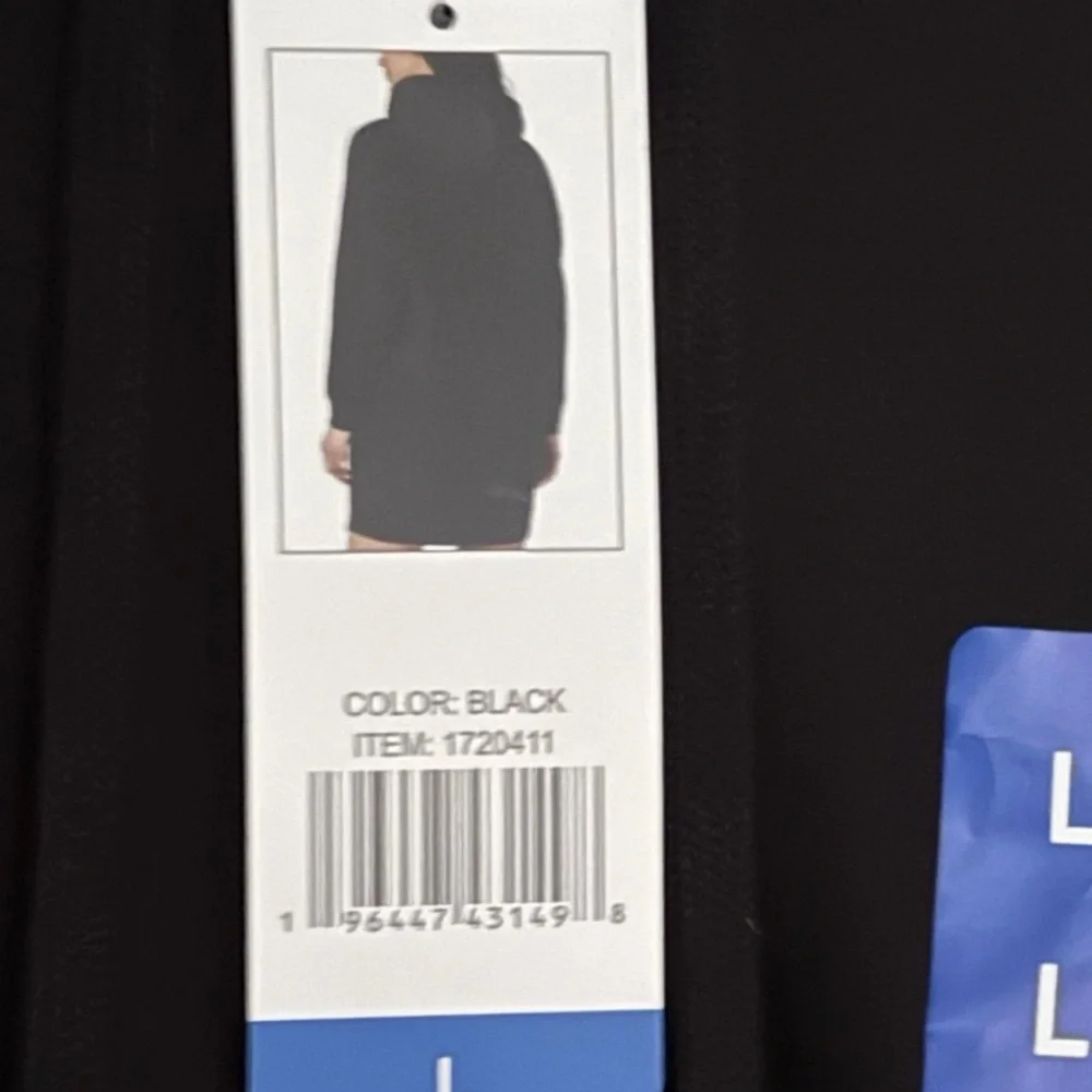 NWT FILA black hoodie L - Picture 3 of 10